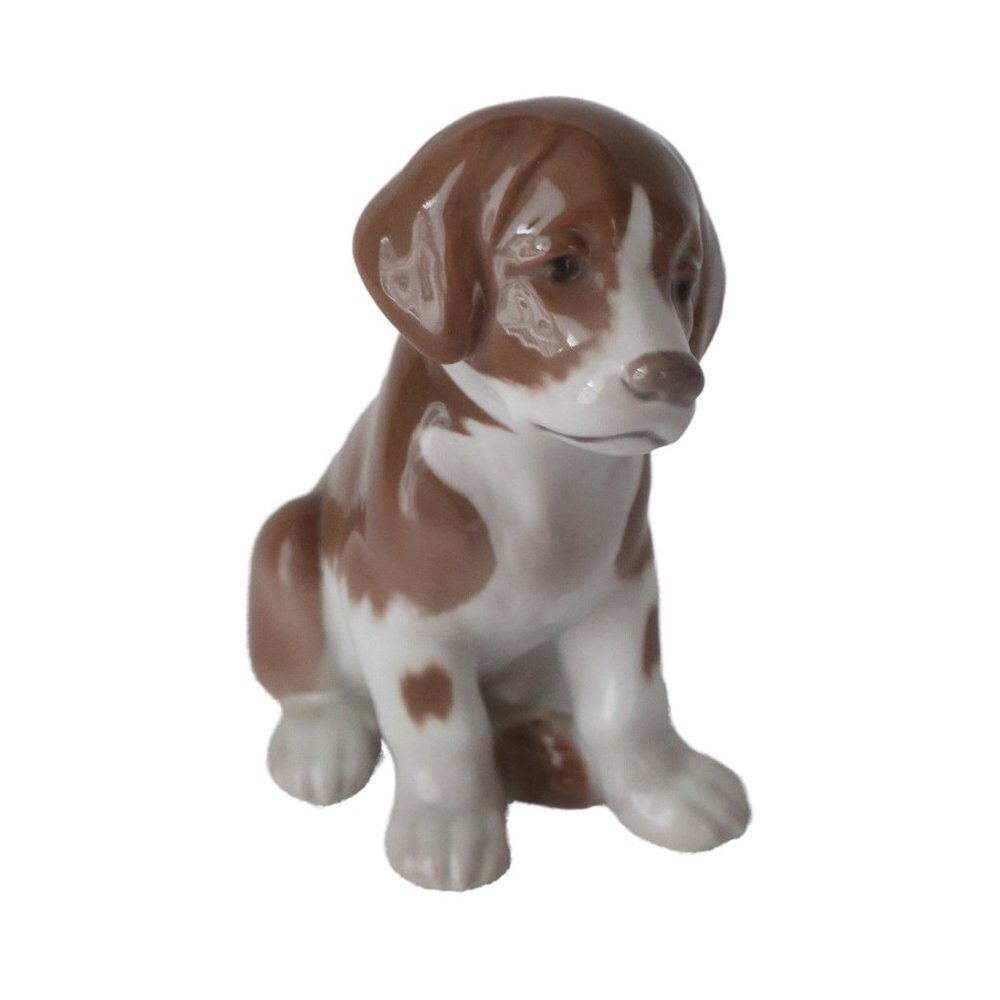Vintage Bing and Grondahl  B&G Kjøbenhavn Saint Bernard Puppy #1926. Porcelain F